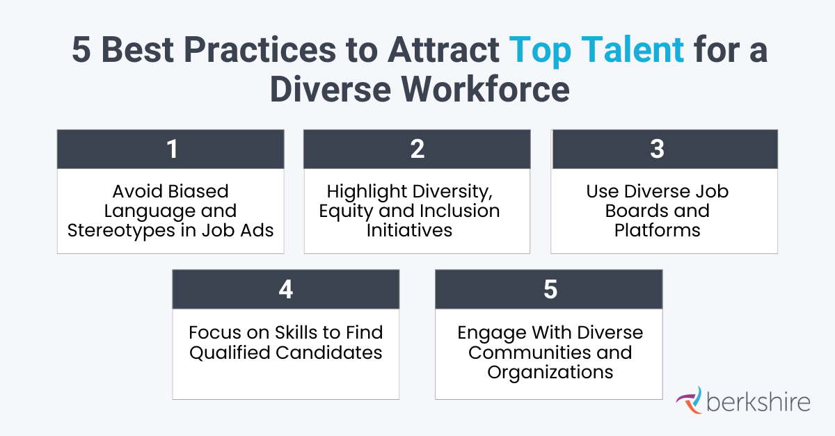 5 Best Practices to Attract Top Talent for a Diverse Workforce