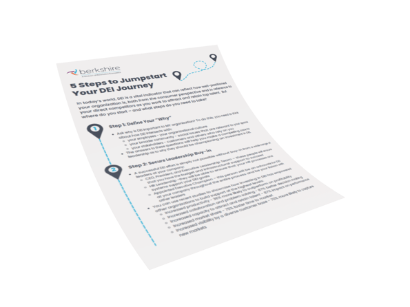 5 Steps to Jumpstart Your DEI Journey - Mock Up 1