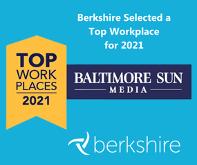 Berkshire Selected a Top Workplace for 2021