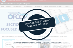 OFCCP Releases New web page Section 503