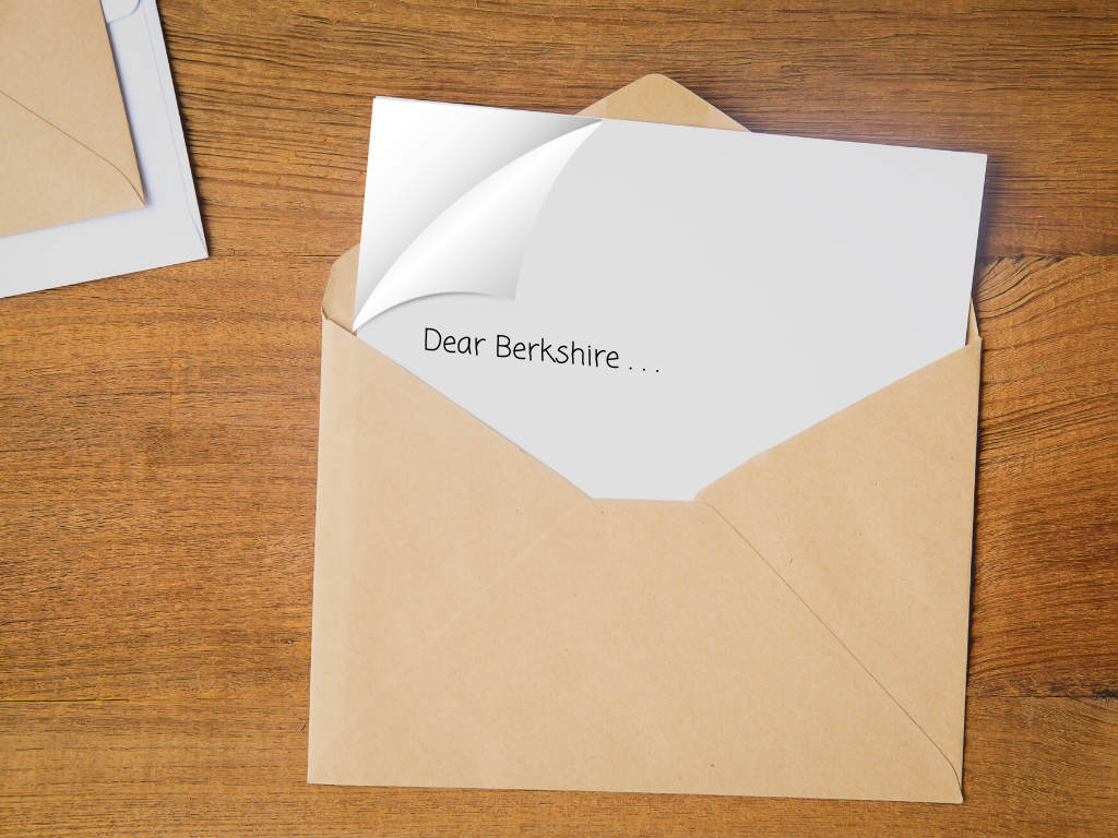 Dear Berkshire - Hero Image for LP and Blog