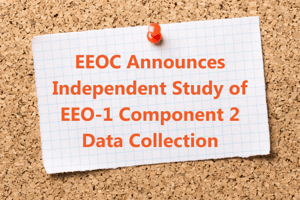 EEOC Announces Independent Study of EEO-1 Component 2 Data Collection