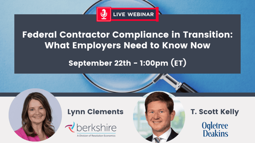 Federal Contractor Compliance in Transition - September 2026 Webinar - Promo Image