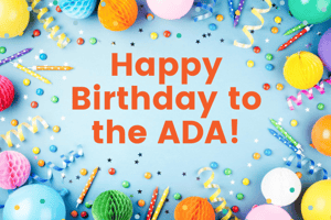 Happy birthday to the ADA