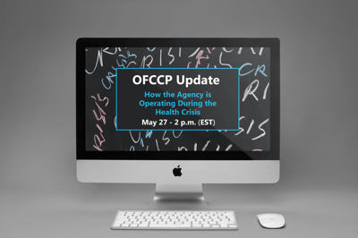 How the Agency is Operating During the Health Crisis - Webinar Computer Screen
