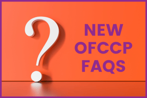 New OFCCP FAQS