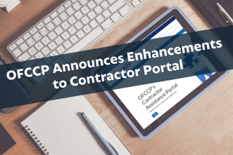 OFCCP Announces Enhancements to Contractor Portal-1