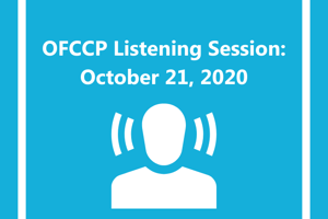 OFCCP Listening Session