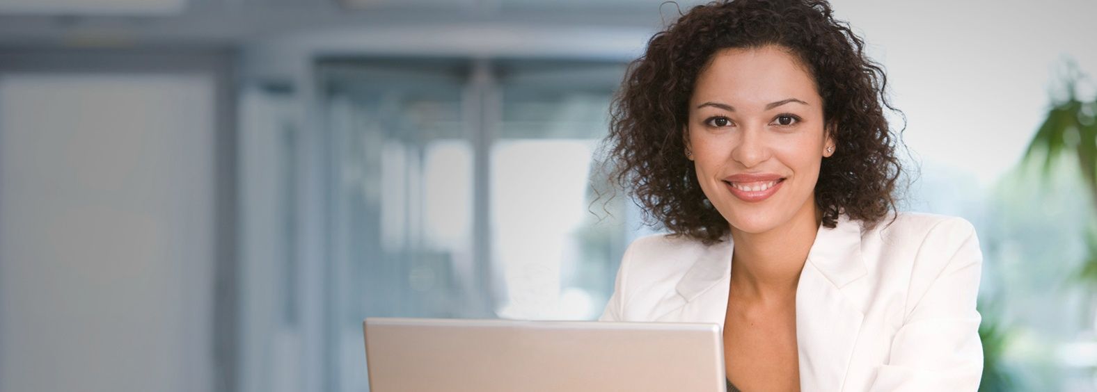 woman at laptop