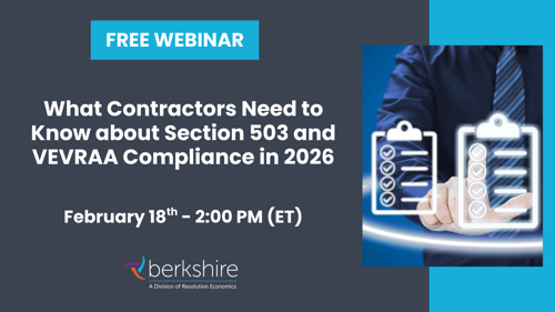 What Contractors Need to Know about Section 503 and VEVRAA Compliance in 2026 - February 2026 - Promo Image