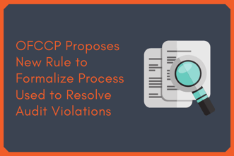 OFCCP Proposes New Rule