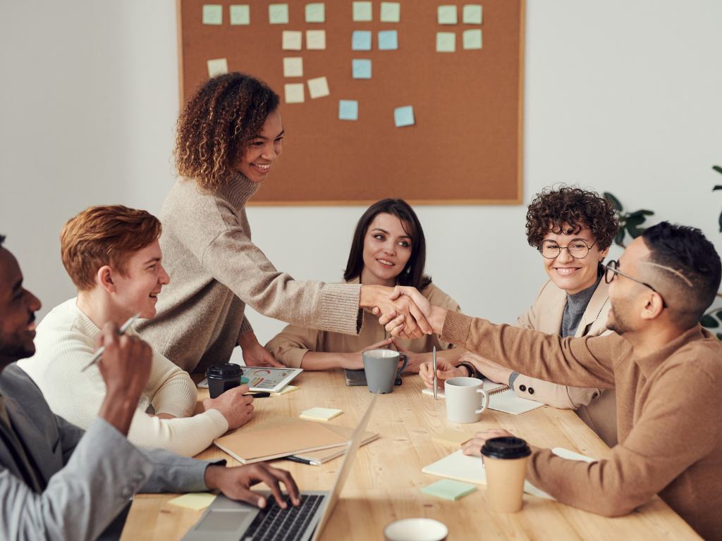 Diversity Inclusion Group of Professionals Collaborating